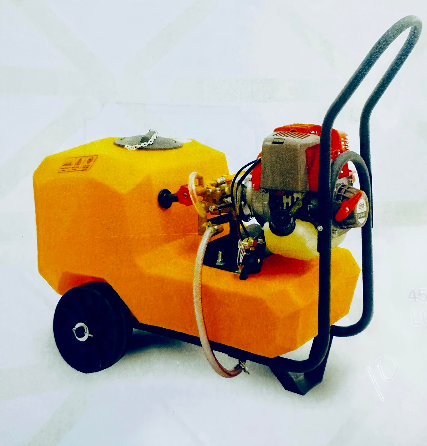 Kst-45 2t 45 Litre 2 Zamanlı Arabalı Ilaçlama Makinası (10 mt Hortum Ve Tabanca Dahil)