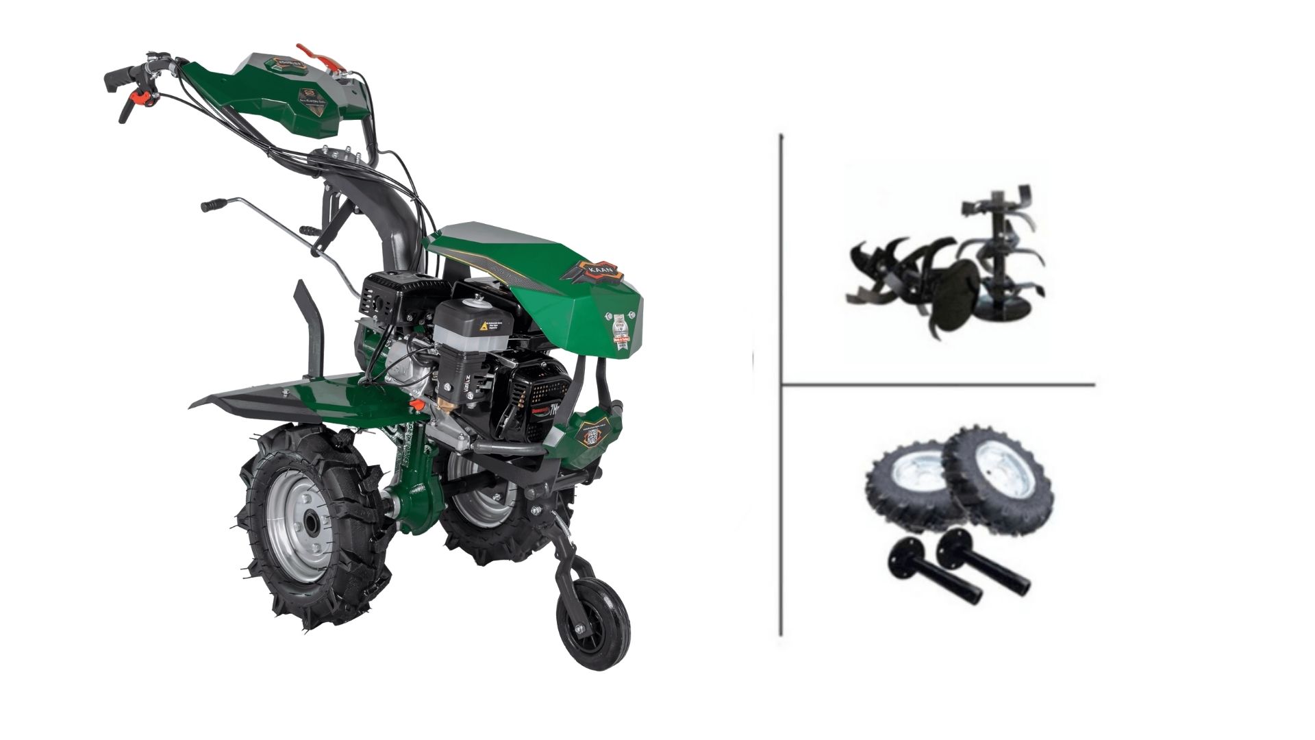 Kaan CP.250-S S3 Benzinli Çapa Makinesi 3 İleri 1 Geri Vites (Yeni Model)