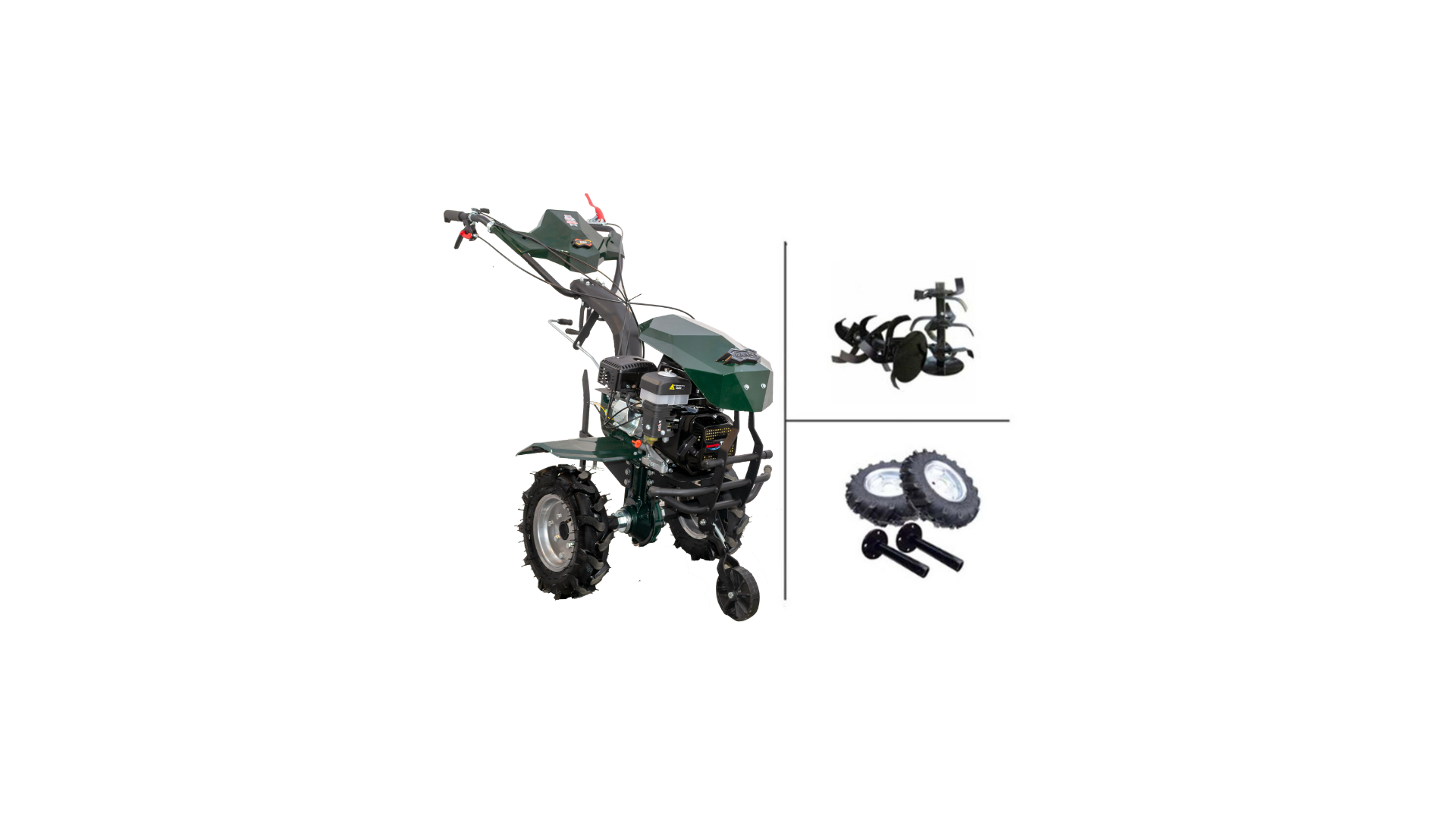 Kaan 26 S3 7 HP 3+1 Şanzımanlı Benzinli Çapa Makinesi (Yeni Model)