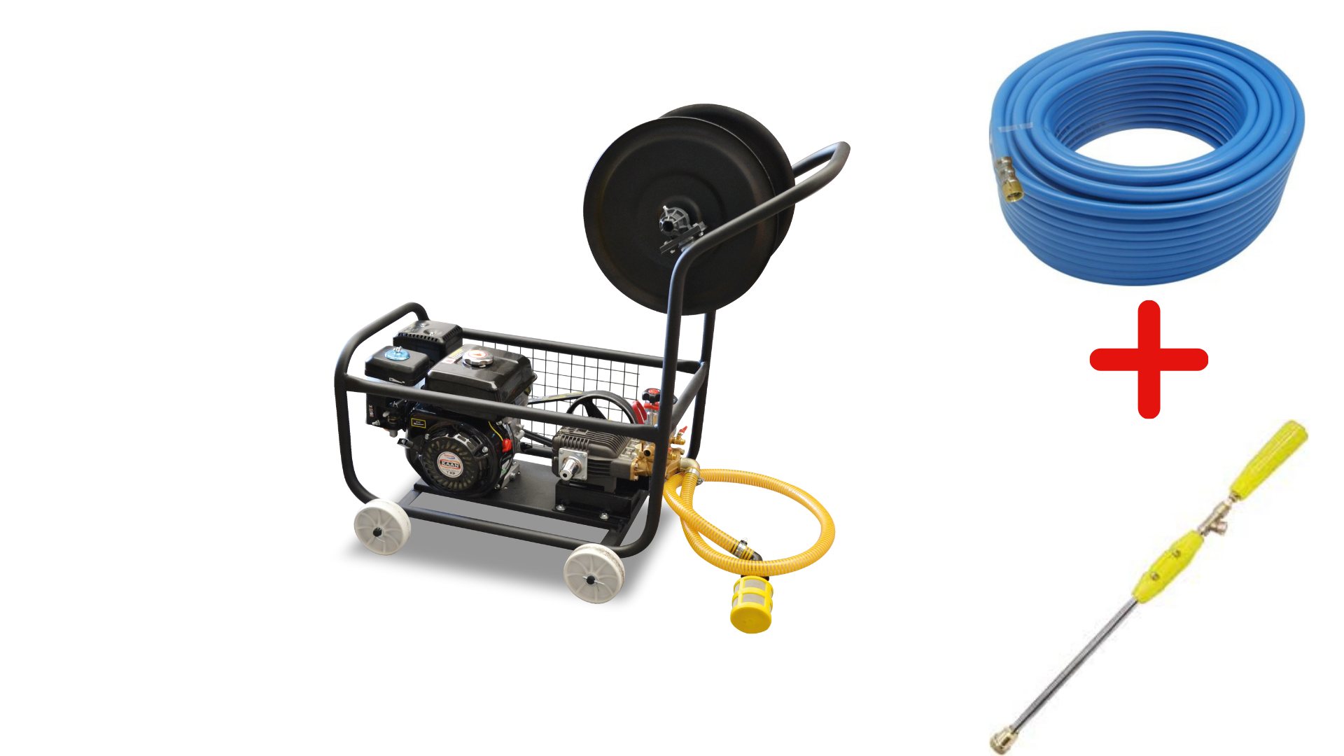 Kaan Fn-26b Benzinli Deposuz Ilaçlama Makinesi + 100 M Hortum Ve Tabanca