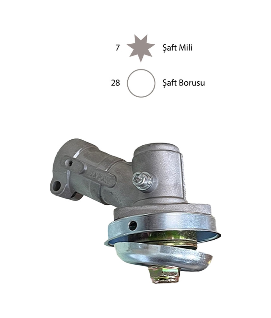 Tırpan Kafa Grubu Komple 28 Mm 7 Yıldız