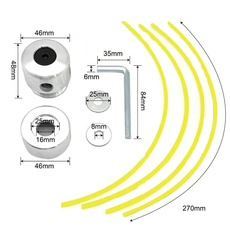 Greentech Benzinli Tırpan İçin Örümcek Kafa Üstten Vidalı Gt-H-06